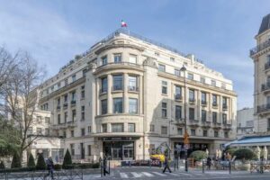 la Maison de la Mutualité, dans le 5e arrondissement de Paris