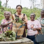 La Première dame du Gabon échange avec des femmes rurales et agricultrices