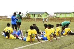 UNIFFAC U20 2027 : les Panthères en séance d’entraînement